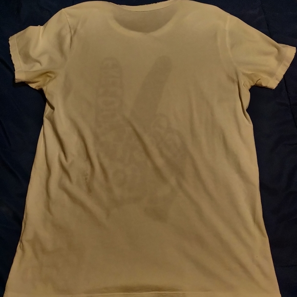 Men's True Religion Freedom Peace Distressed Tee - Picture 7 of 8